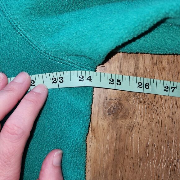 Cabela's Teal Green Full Zip Fleece Jacket Sz XL - Picture 6 of 9